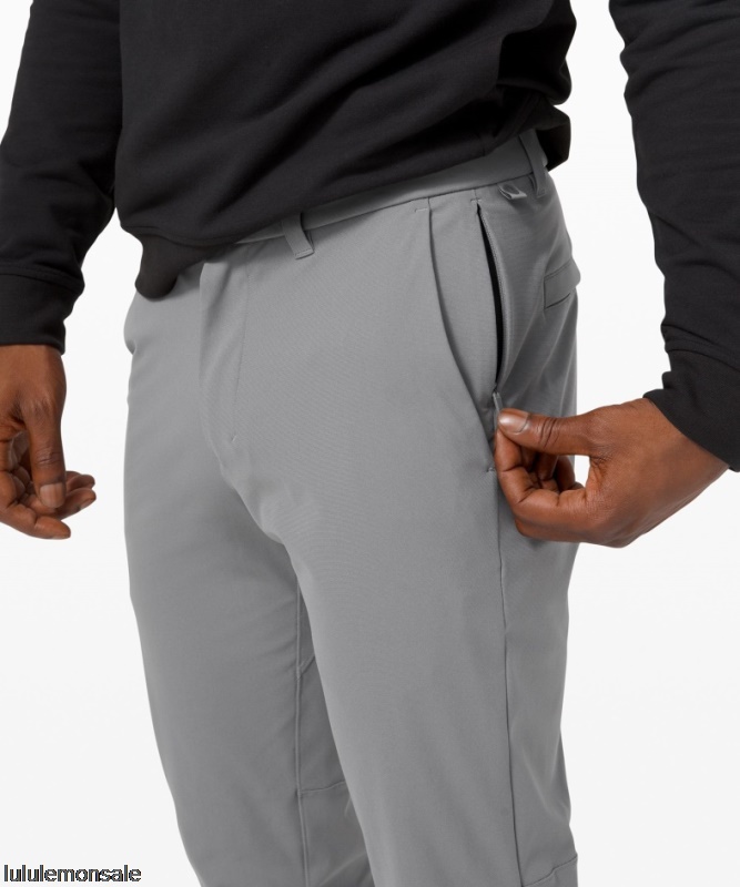 Lululemon Deutschland DELULU1025 | Asphalt Grau Commission Slim Fit Hose 32 Warpstreme